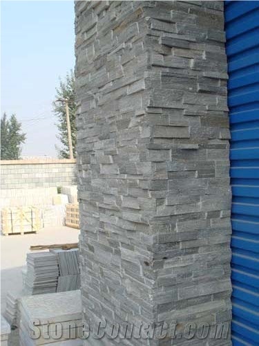 Grey Slate Wall Panel