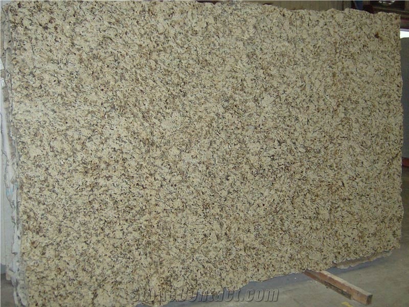 Giallo Napoleon Granite Slab, Brazil Yellow Granite