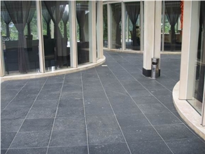 Zhangpu Black Basalt Slabs & Tiles, China Black Basalt