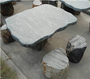 Stone Table & Bench