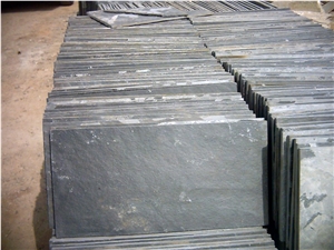 China Black Slate Slabs & Tiles
