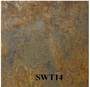 China Rust Slate(Srt14-Z) Slabs & Tiles