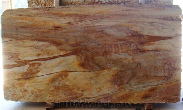Exotic Diamon Gold Granite Slabs & Tiles, Brazil Green Granite