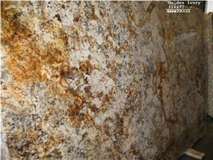 Golden Ivory Granite Slabs & Tiles, Brazil Yellow Granite Golden Ivory Granite Slabs & Tiles, Brazil Yellow Granite