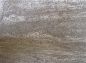 Silver Travertine Slabs & Tiles, Turkey Grey Travertine