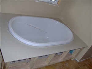 Cultured Marble Bathtub Deck