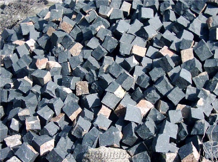 Grey Basalt Cobble Stone