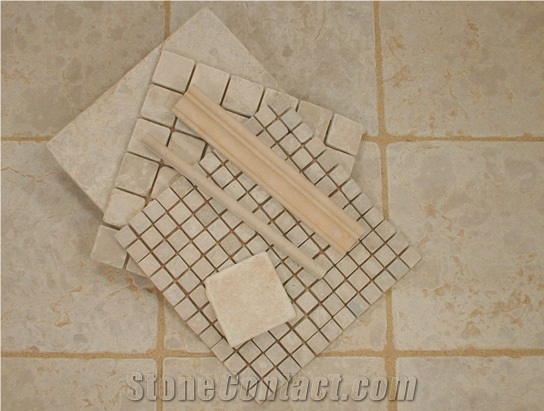 Lagos Gold Tumbled Limestone