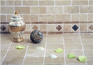 Tumbled Ivory Cream Travertine Pattern Wall Tile&Floor Tile Tumbled Ivory Cream Travertine Pattern Wall Tile&Floor Tile