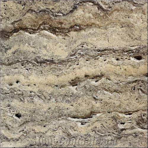Gray Travertine Slabs & Tiles, Iran Grey Travertine