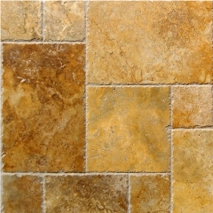 Ankara Gold Travertine Brushed Versailles Ankara Gold Travertine Brushed Versailles