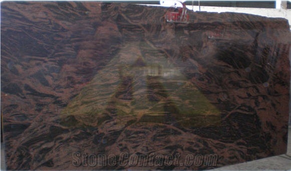Indian Aurora Granite Slab, India Red Granite