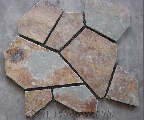 China Rust Slate Flagstone