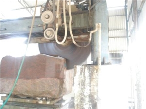 Multicolor Red Granite Block, India Red Granite