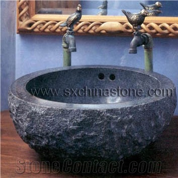 Black Granite Sink 07