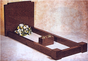 Monument, Balmoral Red Dark Granite