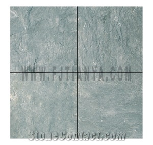 Guishun Green Slate Slabs & Tiles, China Green Slate