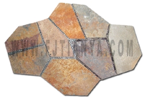 Multicolor Slate Flagstone (TY1120L) Multicolor Slate Flagstone (TY1120L)