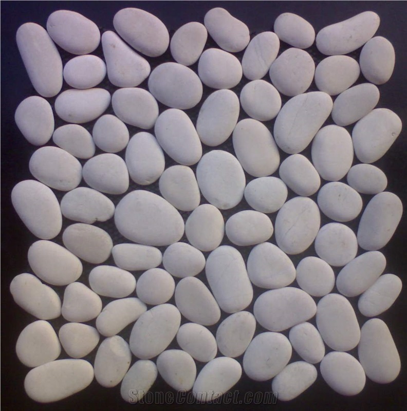 White Marble Pebble Stone