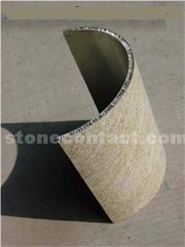Arc Alu Honeycomb Stone Panel Arc Alu Honeycomb Stone Panel