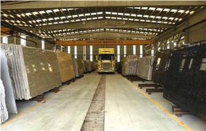 Granite Slabs Stockyard