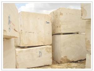 Beige Travertine Blocks, Airon Travertine Greece Blocks