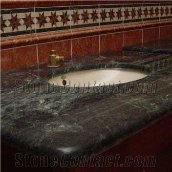 Green Granite Vanity Top