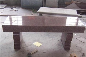 Red Granite Bench Red Granite Bench
