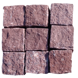 Red Porphyry Cobble Stone Red Porphyry Cobble Stone