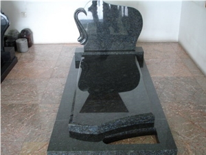 Blue Pearl Granite Tombstone ,Monument