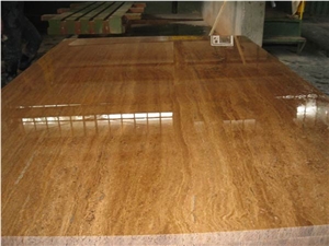 Brown Travertine Slabs & Tiles