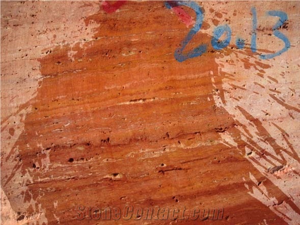 Travertino Rojo Travertine Slabs & Tiles