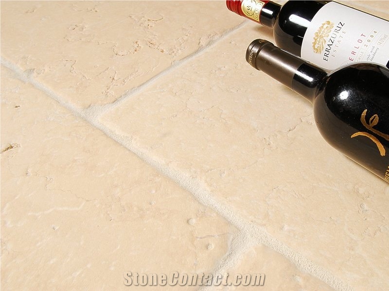 Jerusalem Antique Gold Tumbled Limestone Tiles, Jerusalem Gold Limestone