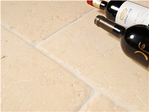 Jerusalem Antique Gold Tumbled Limestone Tiles, Jerusalem Gold Limestone