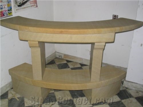 Yellow Sandstone Fireplaces
