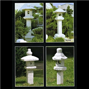 Yellow Granite Lanterns