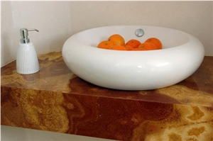 Picasso Onyx Vanity Top