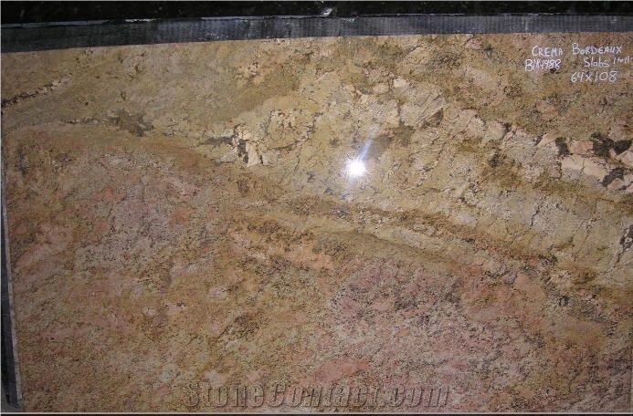 Crema Bordeaux Granite Slabs & Tiles