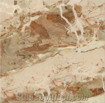 Breccia Aurora Marble Slabs & Tiles, Italy Beige Marble
