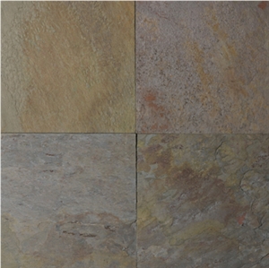 Multicolor Peacock Slate Slabs & Tiles Multicolor Peacock Slate Slabs & Tiles