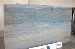 Azul Macaubas Quartzite Slab, Brazil Blue Quartzite Azul Macaubas Quartzite Slab, Brazil Blue Quartzite