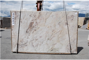 White Bamboo Quartzite Stone Slabs
