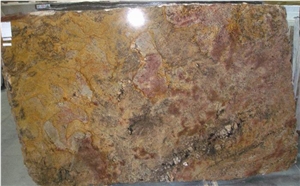 Golden Bordeaux Granite Slabs & Tiles