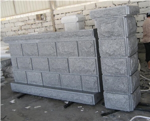 G603 Granite Mushroom Wall Stone