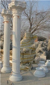 White Marble Column and Pillar White Marble Column and Pillar