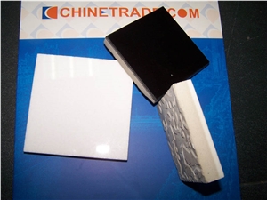 Marmoglass Composite Tile (white/ Black) Marmoglass Composite Tile (white/ Black)