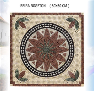 Beira Roseton Mosaic Medallion