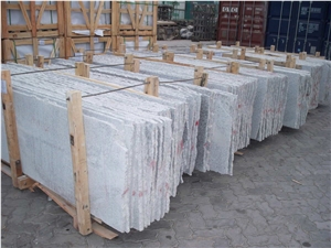 G640 Granite Slabs, China White Granite