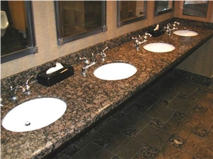 Baltic Brown Granite Bathroom Top