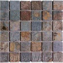 Slate Tumbled Mosaic